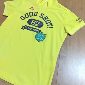 LE COQ SPORTIF ルコック シャツ イエロー サイズM