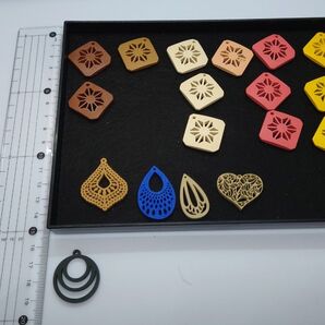 木製 透かしパーツ B級品