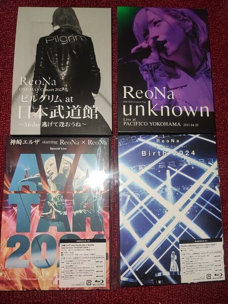 reona (DVD)(Blu-ray)(CD)LIVE コンプリートセット