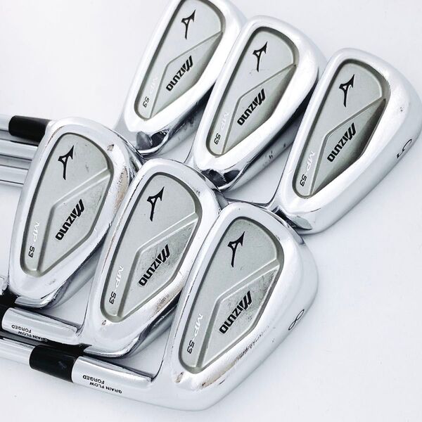 名器!MIZUNO MP-53 アイアンセット ゴルフクラブ 6本 養老モデル