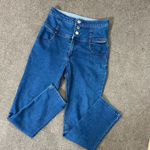 デニムパンツ ハイウエスト 150センチ