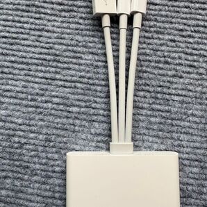 3in1 カードリーダー HUB Lightning/USB/Type-C