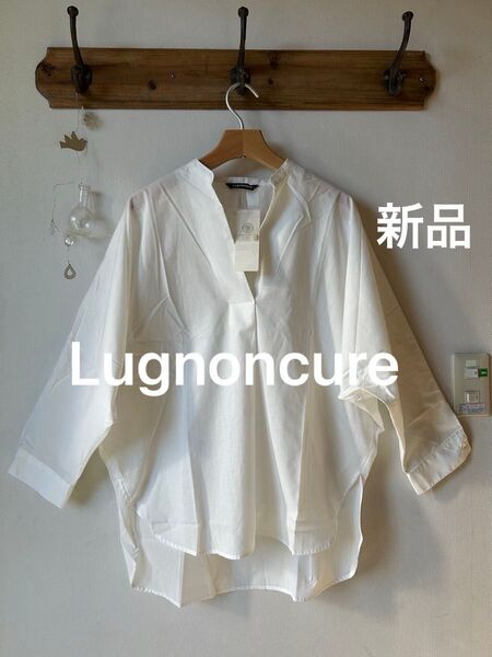 Lugnoncure ルノンキュール とろみブラウス オフホワイト フリーサイズ