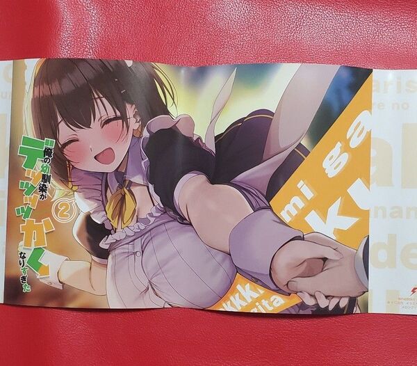 俺の幼馴染がデッッッッかくなりすぎた2 メロンブックス特典 ブックカバー