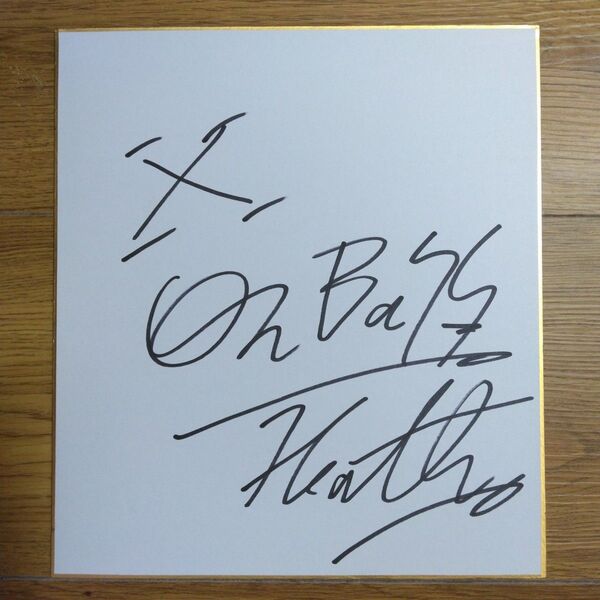 heath 直筆サイン色紙 X JAPAN