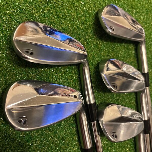 TaylorMade P7MB アイアン 6〜P 5本セット kbs tour 130x アイアンセット フレックスx