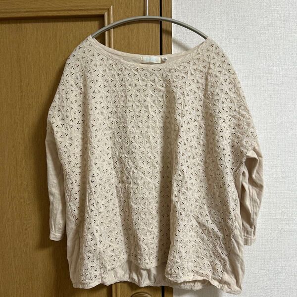 days basic レースカットソー ハンズオブクリエイション ouvert スタジオクリップ 無印良品 七分袖 生成色