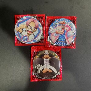 ONE PIECE 輩缶バッジ くま コビー ボン・クレー 3個セット