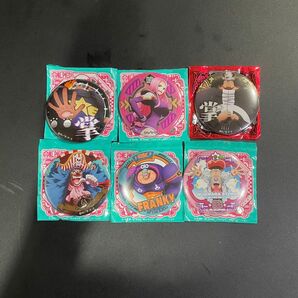 ONE PIECE 輩缶バッジ 6個セット