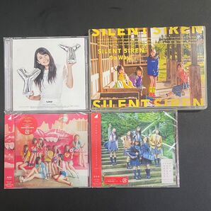 【CD アルバム 4枚セット】SILENT SIREN & 足立佳奈 & 乃木坂46