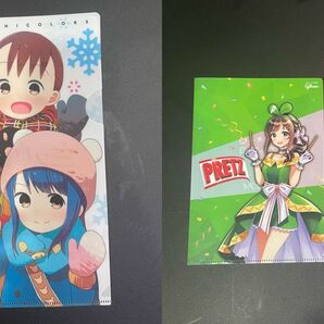 【2枚セット】クリアファイル 三ツ星カラーズ & キズナアイ