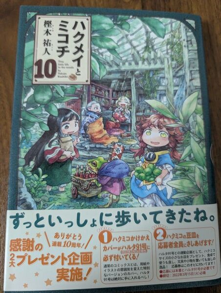 ハクメイとミコチ 10巻 コミック 樫木祐人