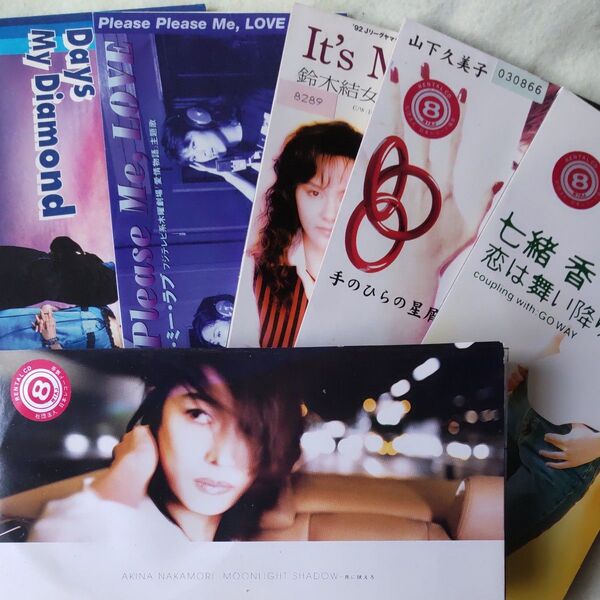 レンタル落ち 8cmシングルCD 中森明菜 Mi-Ke 七緒香 他 6枚まとめて