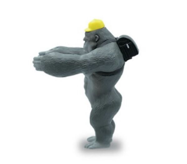 ゴリランドセル マスコットフィギュア 前ならえゴリラ