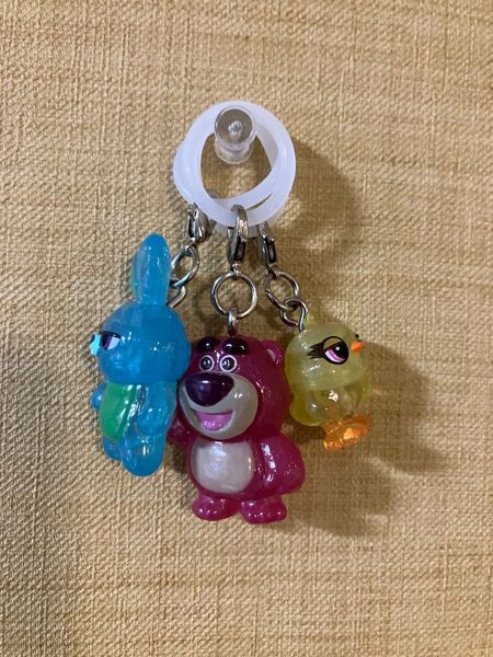 トイストーリー めじるしアクセサリー 3種セット ダッキー パニー ロッツォ