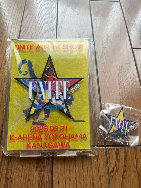 B'z UNITE #02 ガチャ アクリルスタンド メモリアルプレート 0621 会場限定(要相談バラ売り可)