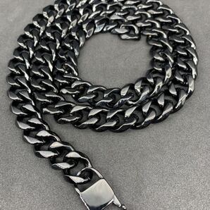 ブラックver ステンレスチェーン XXXTentacion 喜平 チョーカー