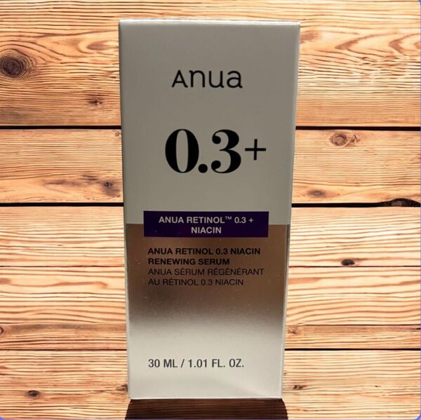 ANUA レチノール0.3 ナイアシン リニューイングセラム 新品未開封 公式 アヌア