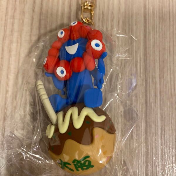 【新作・新品】大阪万博 ミャクミャクたこ焼き 立体マスコットキーホルダー 公式グッズ