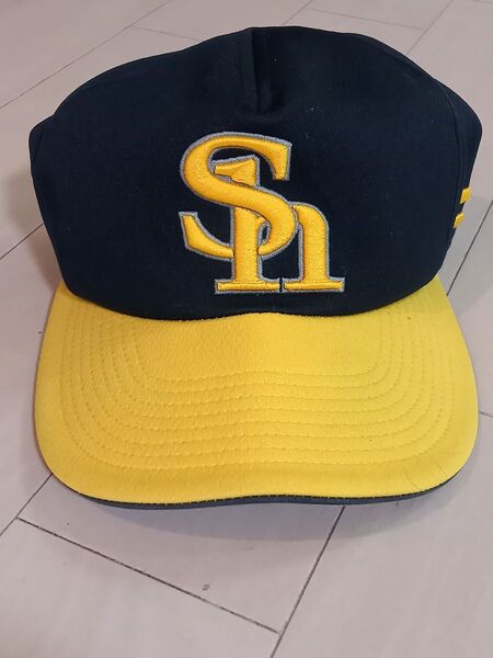 福岡ソフトバンクホークス キャップ 帽子 ミズノ キッズSサイズ NPB