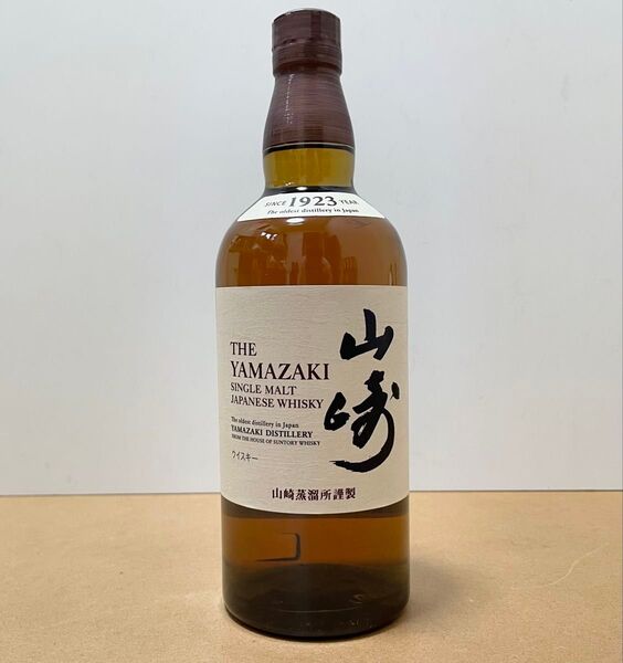 【新品未開栓】サントリー ウイスキー SUNTORY WHISKY シングルモルト 山崎 43% 700ml【値下げ不可】