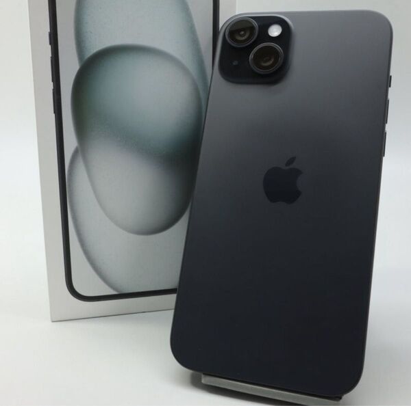 iPhone15 Plus 128GB Black A3093 3M457J/A バッテリー 95% SIMフリー 状態かなり良好