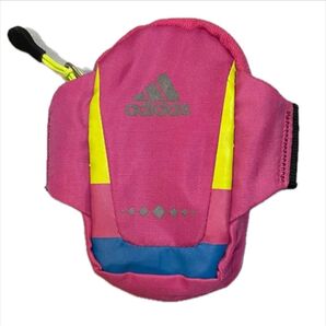 adidasロゴ アディダス小物入れ ポーチ アームバンド付き ウォーキングアクセサリー フィットネスアクセサリー