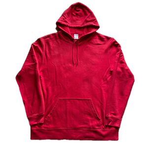 プルオーバーパーカー レッド メンズサイズ2XL