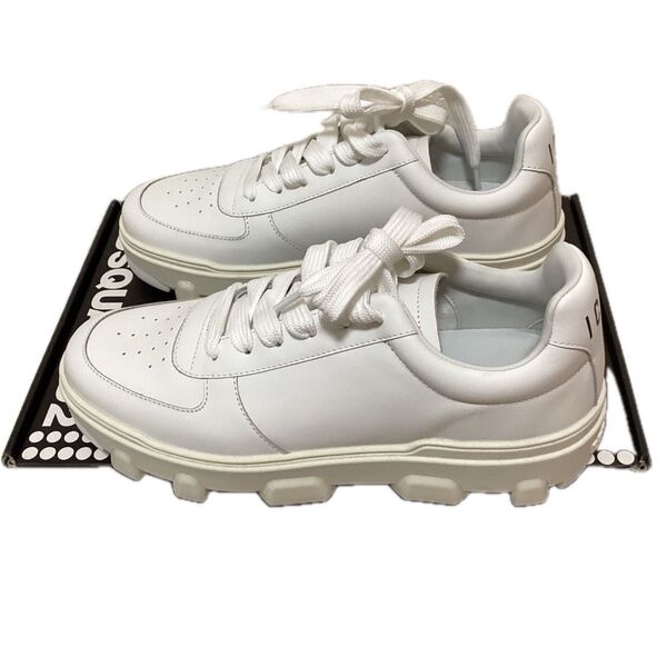 【ICON】■新品DSQUARED2ディースクエアードレザースニーカー