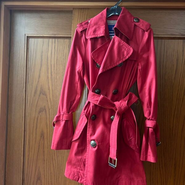 バーバリーブルーレーベル トレンチコート 38サイズ BURBERRY BLUE LABEL