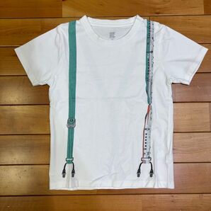グラニフはやぶさ こまち Tシャツ サスペンダー柄 サイズ 120cm