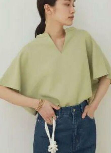 美品 アダムエロペ ブラウス