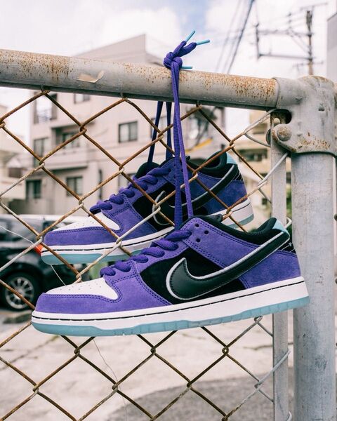 Hayley Wilson × Nike SB Dunk Low Pro "Black and Court Purple"