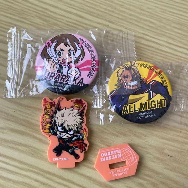 くら寿司 缶バッジ&ラバースタンド