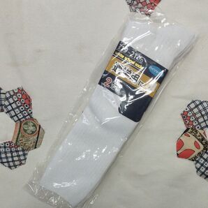 【新品/未開封】男女兼用★スクールソックス/ハイソックス 白 2足組 19~21cm