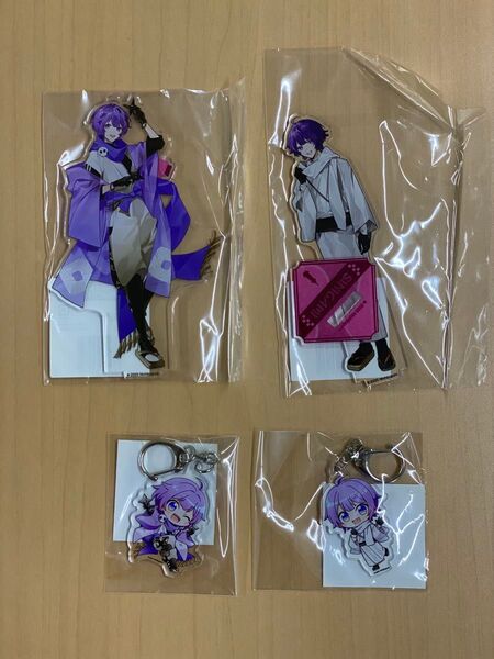 日常組 しにがみ アクリルスタンド アクリルキーホルダー 和装 忍者 京都