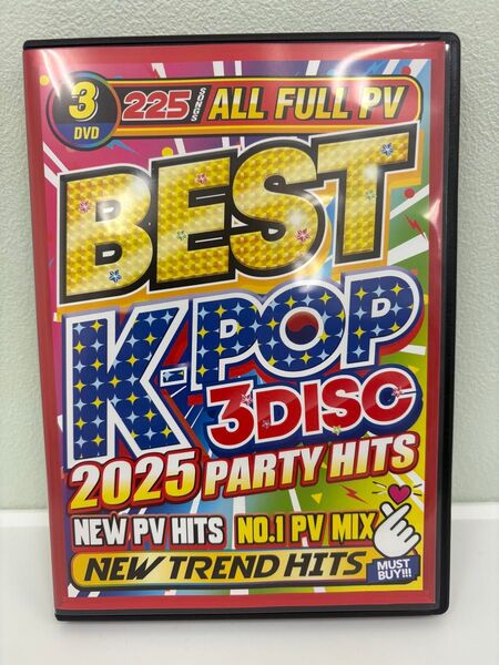 K-POP 2025 PARTY HITS 3枚組DVD