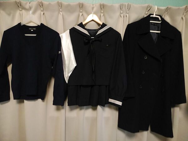 セーラー服 カーディガン コート パータイ セット 制服 学生服