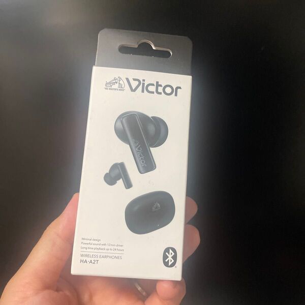 Victor ワイヤレスイヤホン HA-A2T ブラック 未使用