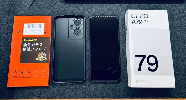 美品 oppo A79 5g Yモバイル simフリー ミステリーブラック