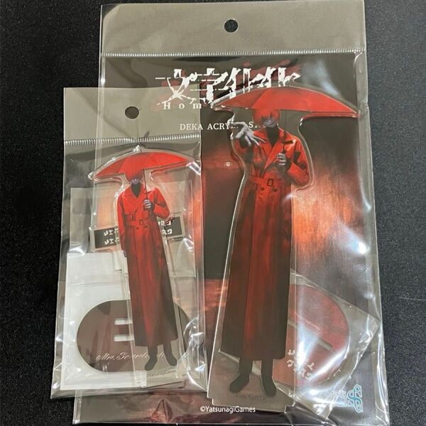 文字化化 ポップアップ POP UP SHOP 八名木 赤い傘の男 アクリルスタンド アクスタ セット