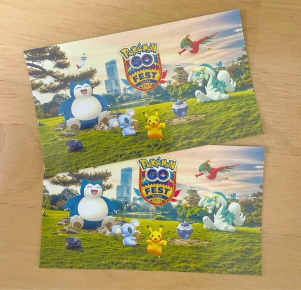 Pokmon GO Fest 2025 大阪 ステッカー
