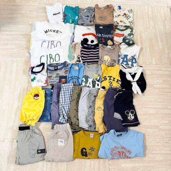 男の子 子供服まとめ売り 35点 90cm 95cm 100cm