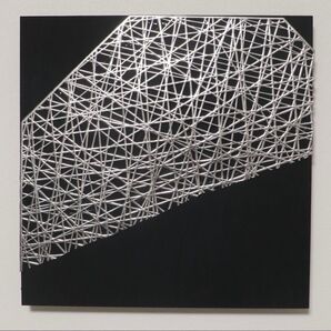 【291】2点セット北欧風 ホテル テクスチャーアート 現代アート インテリア