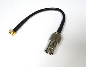 MCX connector ( male ) BNC female connector. conversion cable MCXP BNCJ conversion MCXP BNCJ including carriage 