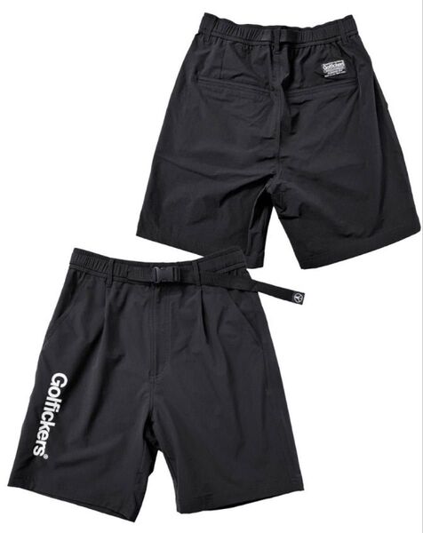 ゴルフィッカーズ golfickers ナイロン ハーフパンツ ゴルフ