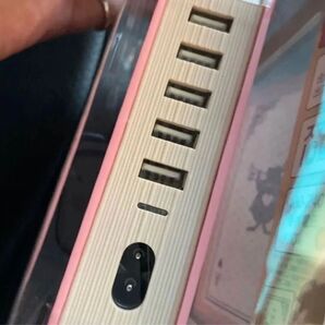 Disney アリスインワンダーランド ブック型 5ポートUSB充電器