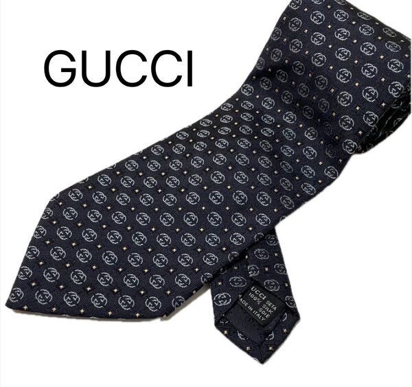 GUCCI グッチ ネクタイ シルク GG柄