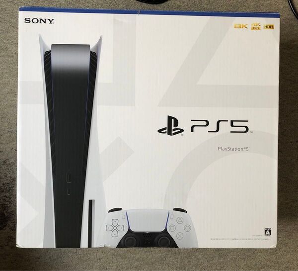 PS5 本体 箱付き一式 CFI-1000A01 初期型 ディスクドライブ搭載モデル 動作OK 欠品有り PlayStation5
