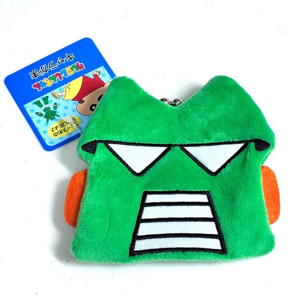 クレヨンしんちゃん カンタムロボ キャラがま がま口ポーチ がま口財布 フェイスポーチ